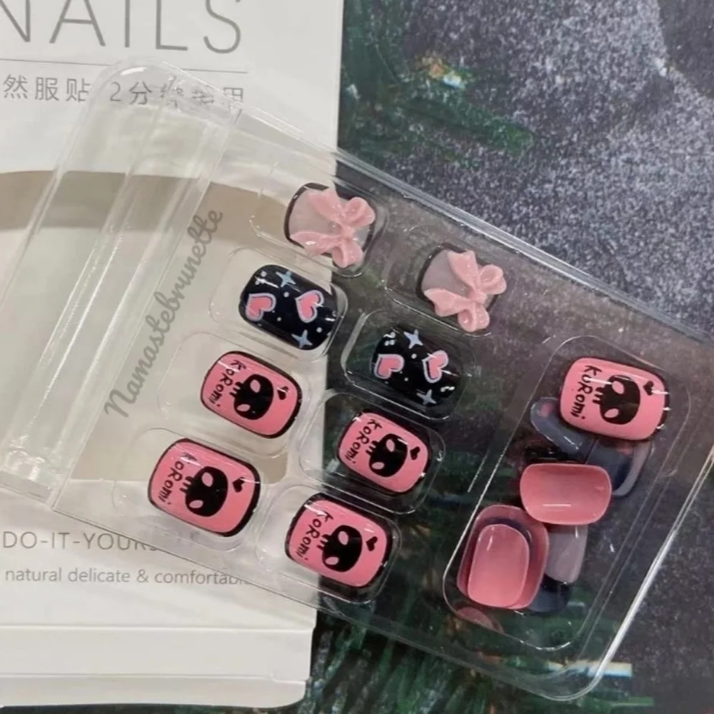 3D Sanrio Kuromi Press On Nails